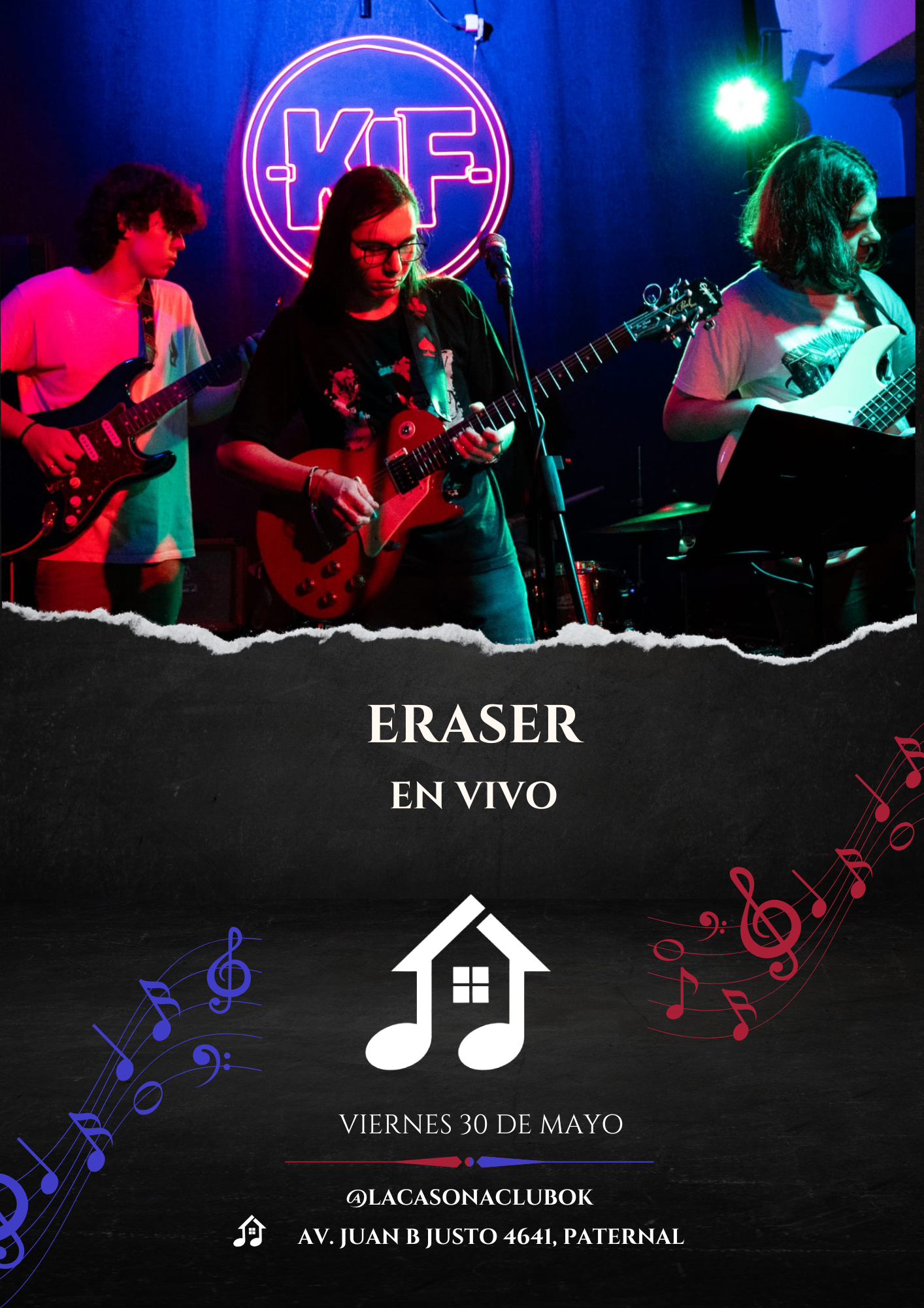 ERASER | VIERNES 30 DE MAYO