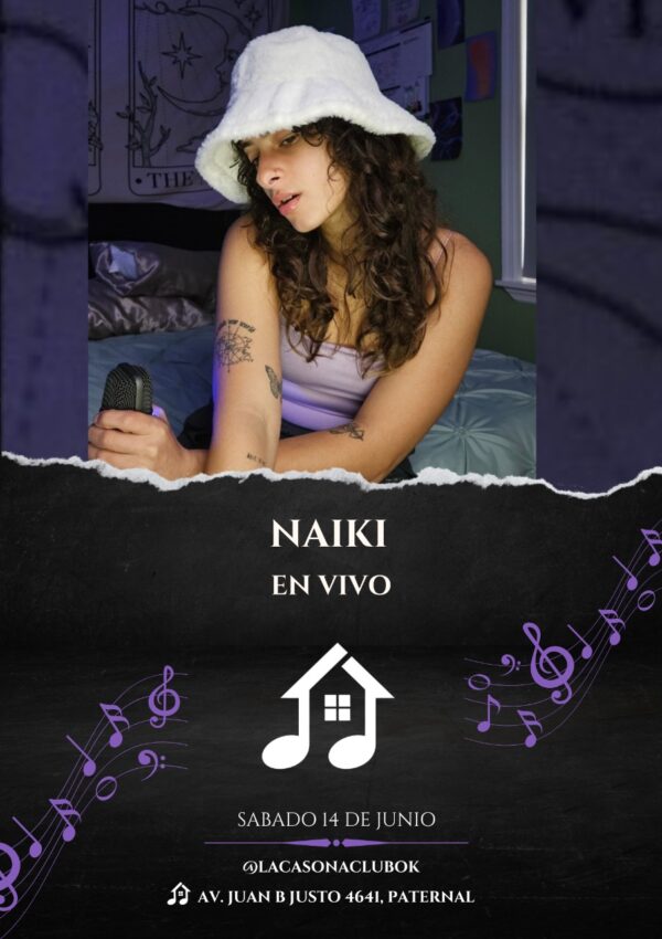 NAIKI | EN VIVO | SÁBADO 14 DE JUNIO