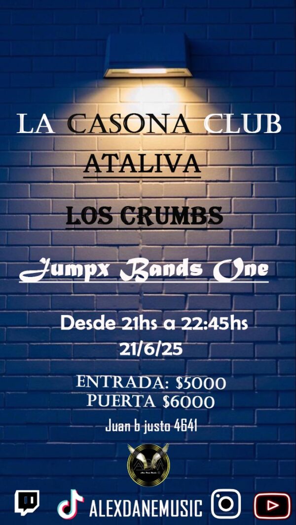 JUMPX BANDS ONE | VIERNES 21 DE JUNIO