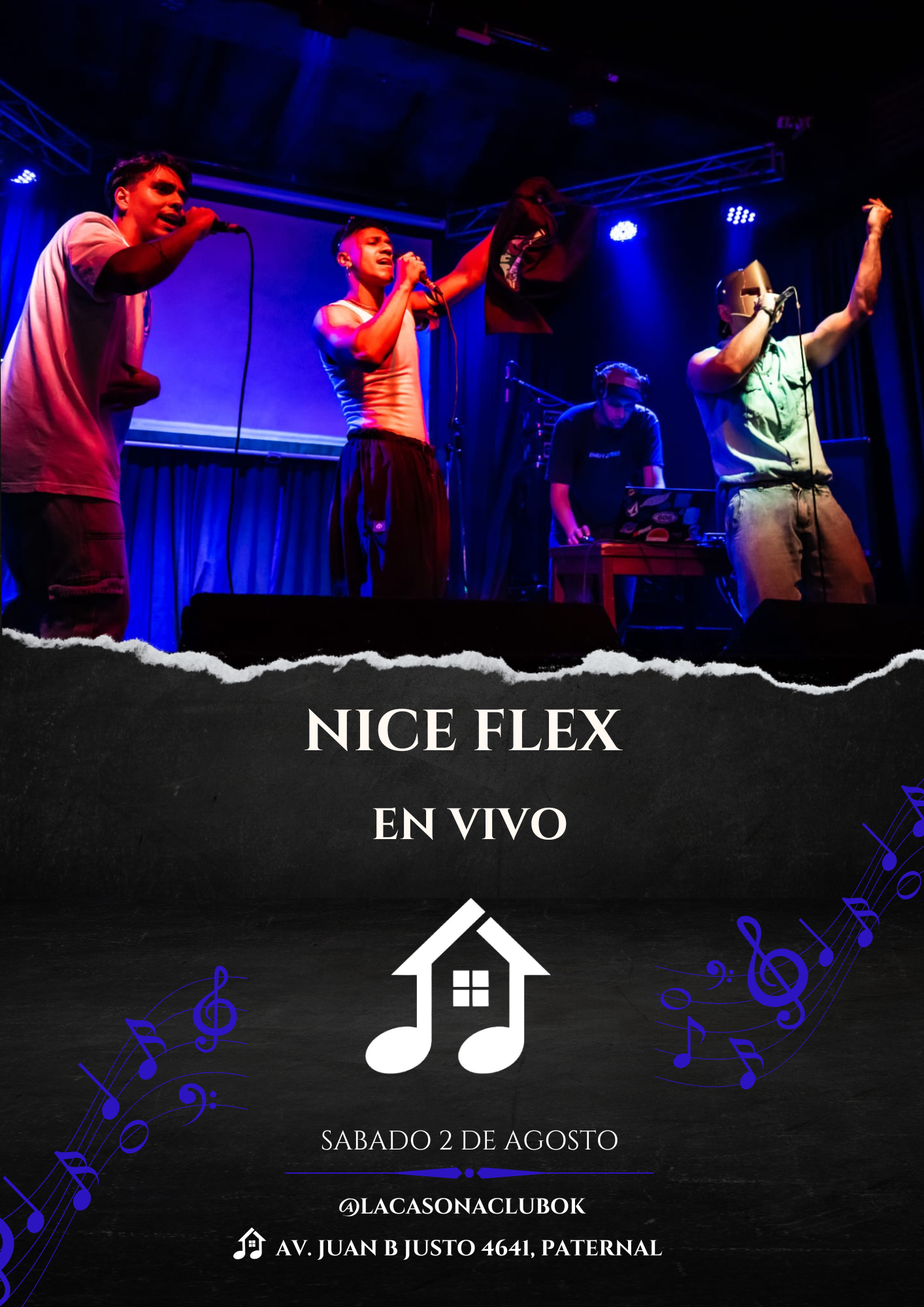 NICE FLEX | EN VIVO | SABADO 2 DE AGOSTO