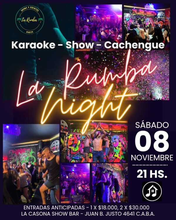 LA RUMBA NIGHT 08 de Noviembre